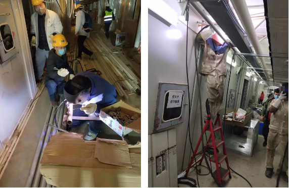 武漢船機(jī)突擊隊(duì)與時間賽跑