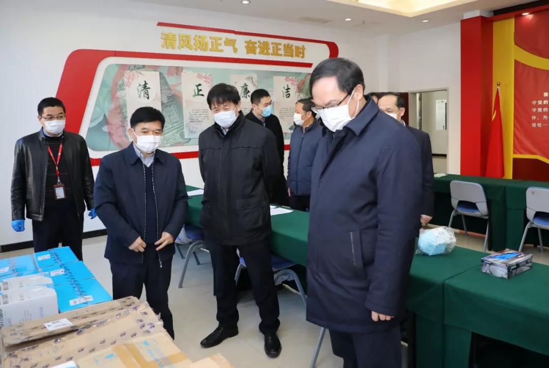 楊金成到七院、七一四所檢查指導疫情防控和復工復產工作